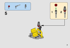 LEGO 75196 instructions page 7 – build guide
