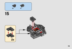 LEGO 75196 instructions page 13 – build guide