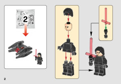 LEGO 75196 instructions page 2 – build guide