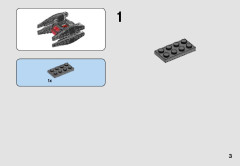 LEGO 75196 instructions page 3 – build guide