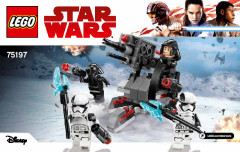 LEGO 75197 instructions page 1 – build guide