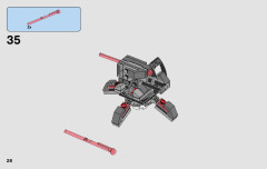 LEGO 75197 instructions page 28 – build guide