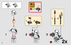 LEGO 75197 instructions page 4 – build guide