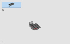 LEGO 75197 instructions page 8 – build guide