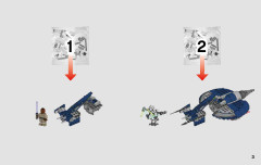 LEGO 75199 instructions page 3 – build guide