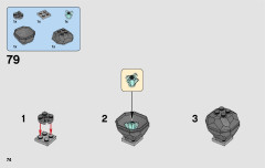 LEGO 75200 instructions page 74 – build guide