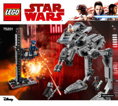 LEGO 75201 instructions page 1 – build guide