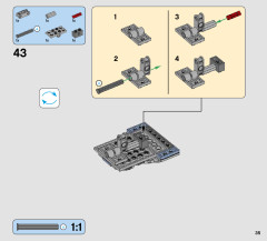 LEGO 75201 instructions page 35 – build guide