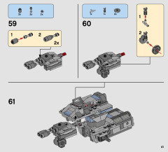 LEGO 75201 instructions page 41 – build guide