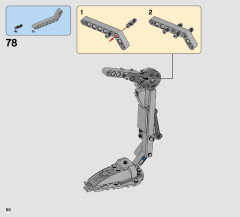 LEGO 75201 instructions page 50 – build guide