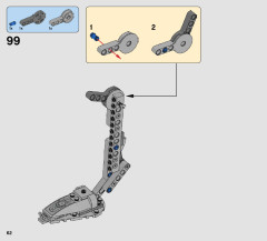 LEGO 75201 instructions page 62 – build guide