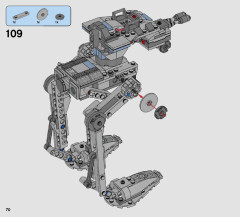 LEGO 75201 instructions page 70 – build guide