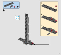 LEGO 75201 instructions page 9 – build guide