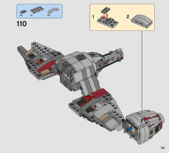 LEGO 75202 instructions page 101 – build guide