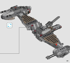 LEGO 75202 instructions page 129 – build guide