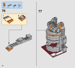 LEGO 75202 instructions page 34 – build guide