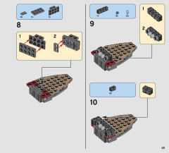 LEGO 75202 instructions page 45 – build guide