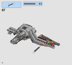 LEGO 75202 instructions page 74 – build guide