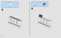 LEGO 75203 instructions page 8 – build guide