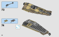 LEGO 75204 instructions page 58 – build guide