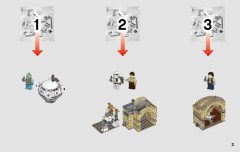 LEGO 75205 instructions page 3 – build guide