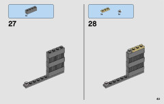 LEGO 75205 instructions page 43 – build guide