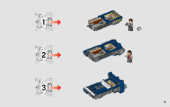 LEGO 75209 instructions page 3 – build guide