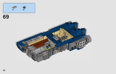 LEGO 75209 instructions page 70 – build guide