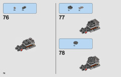 LEGO 75209 instructions page 74 – build guide