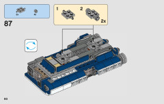 LEGO 75209 instructions page 80 – build guide