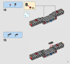 LEGO 75211 instructions page 11 – build guide