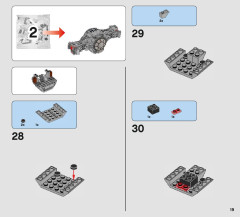 LEGO 75211 instructions page 19 – build guide