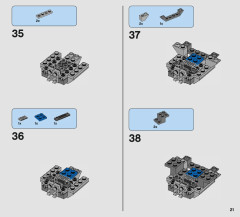 LEGO 75211 instructions page 21 – build guide