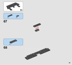 LEGO 75211 instructions page 39 – build guide