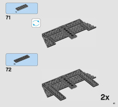 LEGO 75211 instructions page 41 – build guide