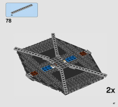 LEGO 75211 instructions page 47 – build guide