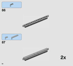 LEGO 75211 instructions page 54 – build guide