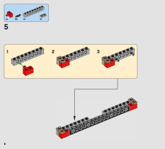LEGO 75211 instructions page 6 – build guide