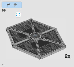 LEGO 75211 instructions page 64 – build guide