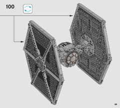 LEGO 75211 instructions page 65 – build guide