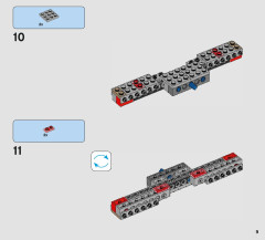 LEGO 75211 instructions page 9 – build guide