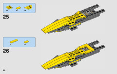 LEGO 75214 instructions page 22 – build guide