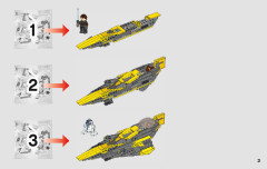 LEGO 75214 instructions page 3 – build guide
