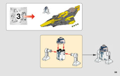 LEGO 75214 instructions page 59 – build guide
