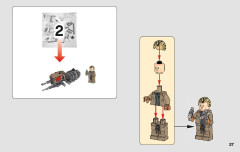 LEGO 75215 instructions page 27 – build guide