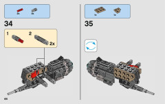 LEGO 75215 instructions page 44 – build guide