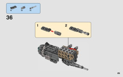 LEGO 75215 instructions page 45 – build guide
