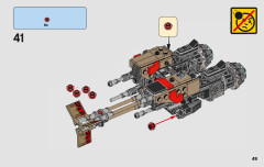 LEGO 75215 instructions page 49 – build guide