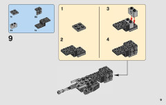 LEGO 75215 instructions page 9 – build guide