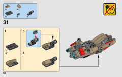 LEGO 75215 instructions page 22 – build guide